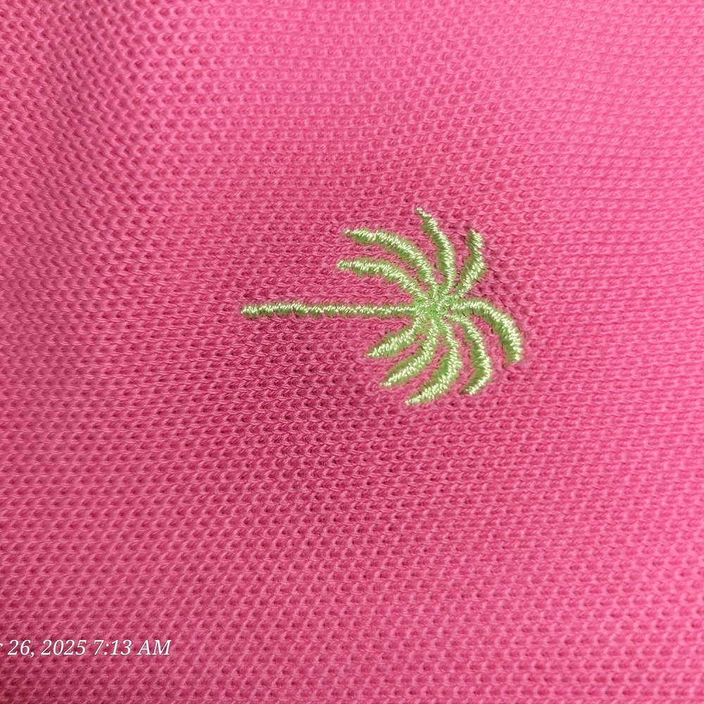 Lilly Pulitzer Vibrant Pink Short Sleeve Polo - Picture 7 of 7